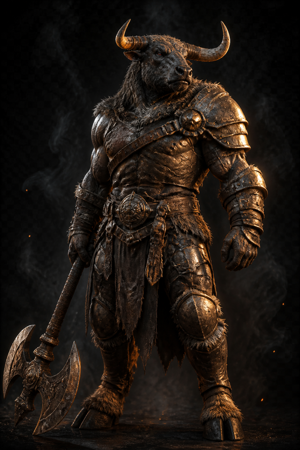 Shadow Life Minotaur warrior